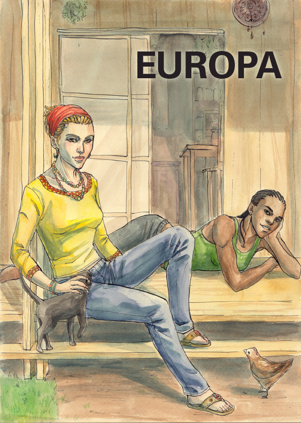 Comic Seite Europa
